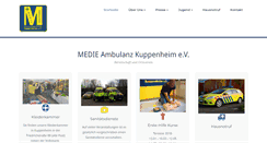 Desktop Screenshot of medie-kuppenheim.de